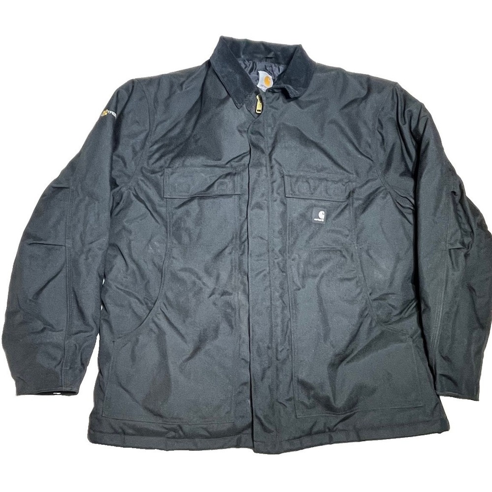 Carhartt Arctic Quilt Lined Yukon Extremes Coat Black C55 XL NWT Canvas Winter